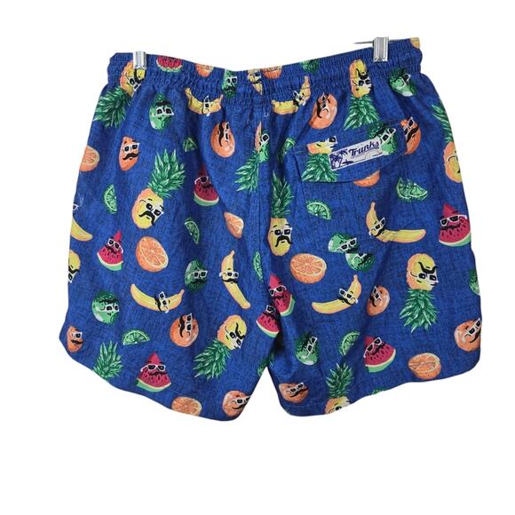 Trunks Surf & Swim Co. Swim Trunks Graphic Print Pool Beach Shorts Swimwear L - Picture 2 of 13